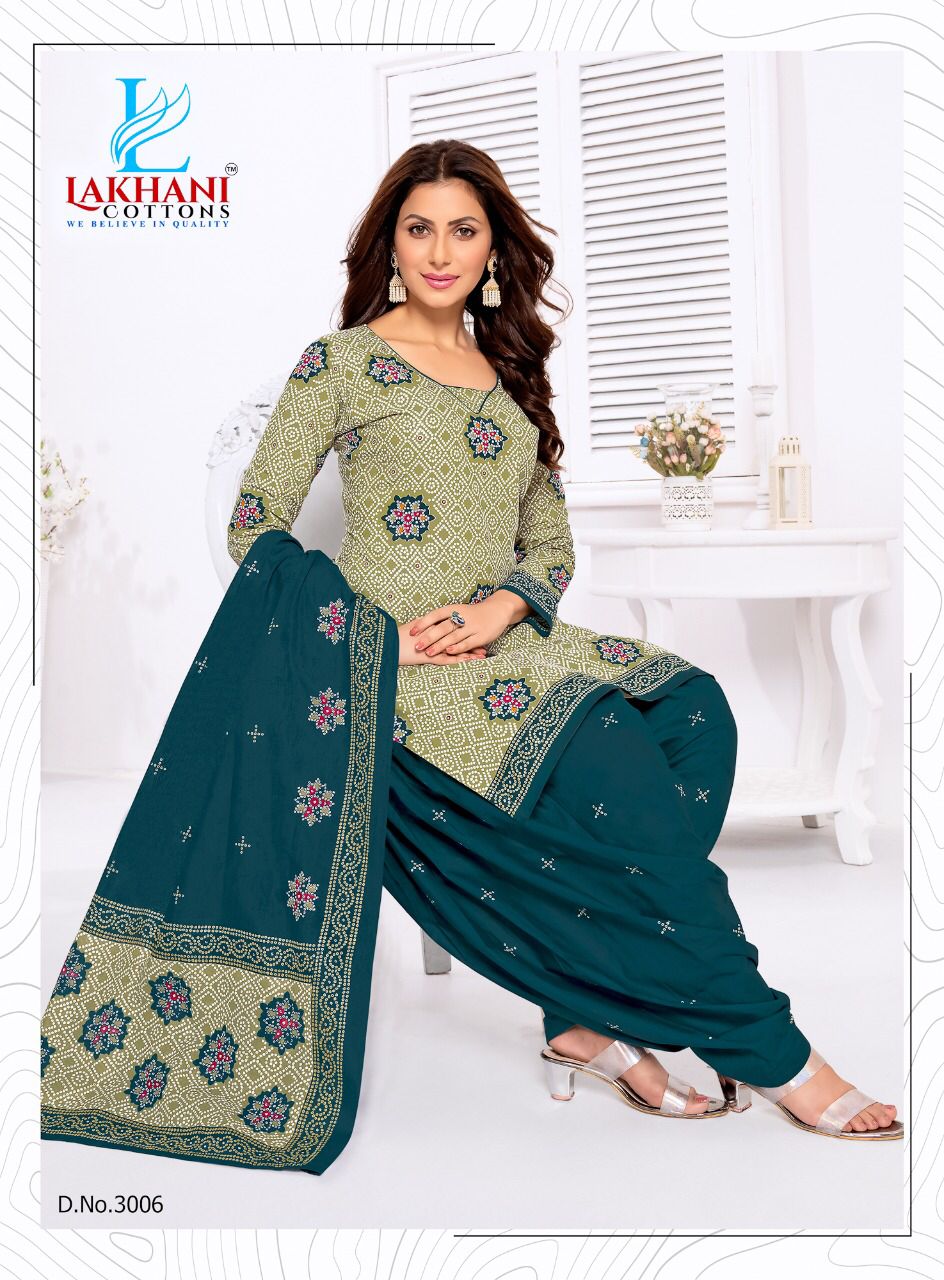 Lakhani Bandhani 3 Regular Wear Wholesale Dress Material Collection